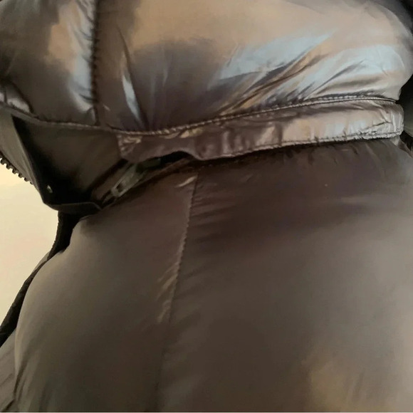 Toboggan Canada Mia Puffer Belted Coat with Removable Hood Black Size XL NWT - Picture 11 of 16